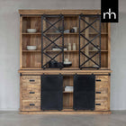 Mangoholz Buffet-Schrank Denver 260×220 cm X Mahom