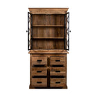 Mangoholz Buffet-Schrank Denver 100 cm 6 Schubladen X Mahom