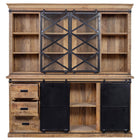 Mangoholz Buffet-Schrank Denver 220×220 cm X Mahom