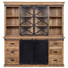 Mangoholz Buffet-Schrank Denver 220×220 cm X Mahom