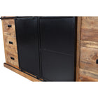 Mangoholz Buffet-Schrank Denver 220×220 cm X Mahom